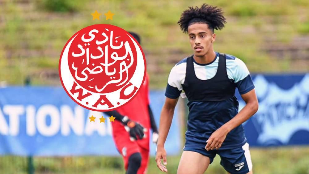 زيد هرداي مدافع المنتخب المغربي لأقل من 19 سنة ينتقل للوداد قادما من لوهافر الفرنسي