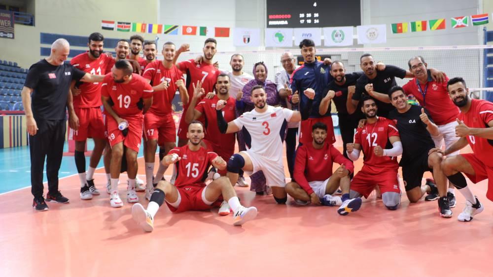 كأس أفريقيا لكرة الطائرة/ المنتخب المغربي يواصل تألقه بانتصاره على السنغال (3-0)