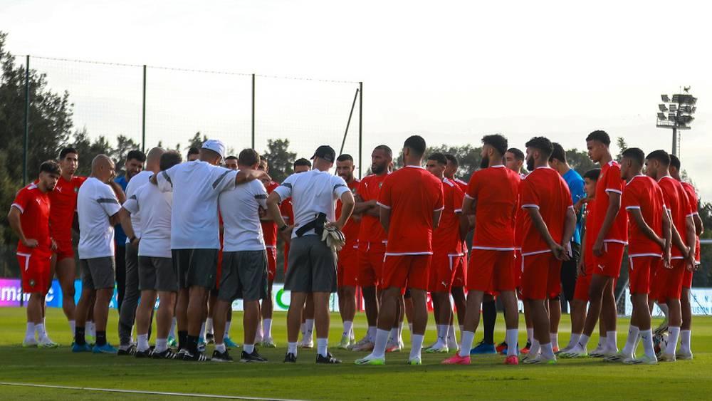 المنتخب المغربي يواصل استعداداته لمواجهة ليبيريا بإجراء ثاني حصة تدريبية مساء يومه الثلاثاء