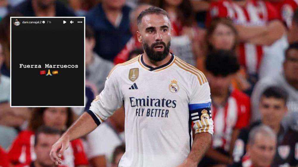 كارفاخال ينضم إلى قائمة الداعمين لضحايا الزلزال ويكتب: "القوة للمغرب"