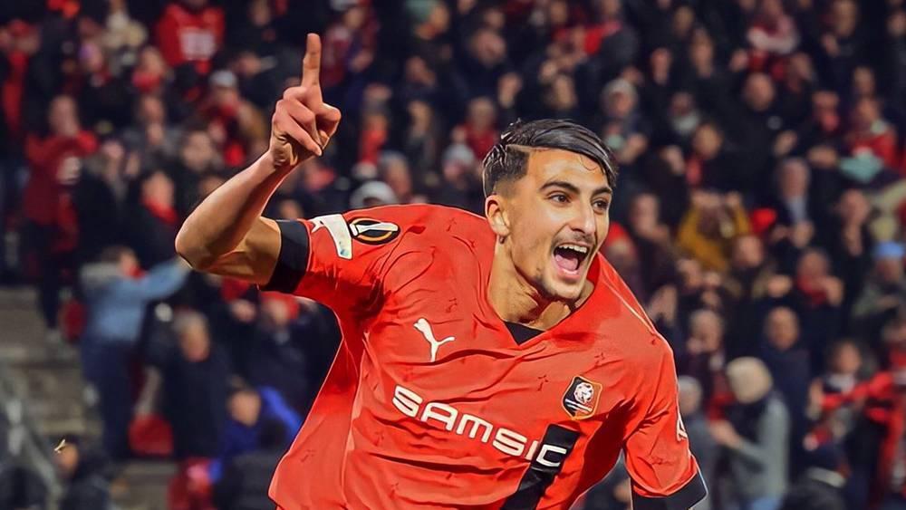 المغربي ابراهيم صلاح يُسجّل هدفا في آخر الدقائق ويُنقذ فريقه رين من السقوط أمام ليل