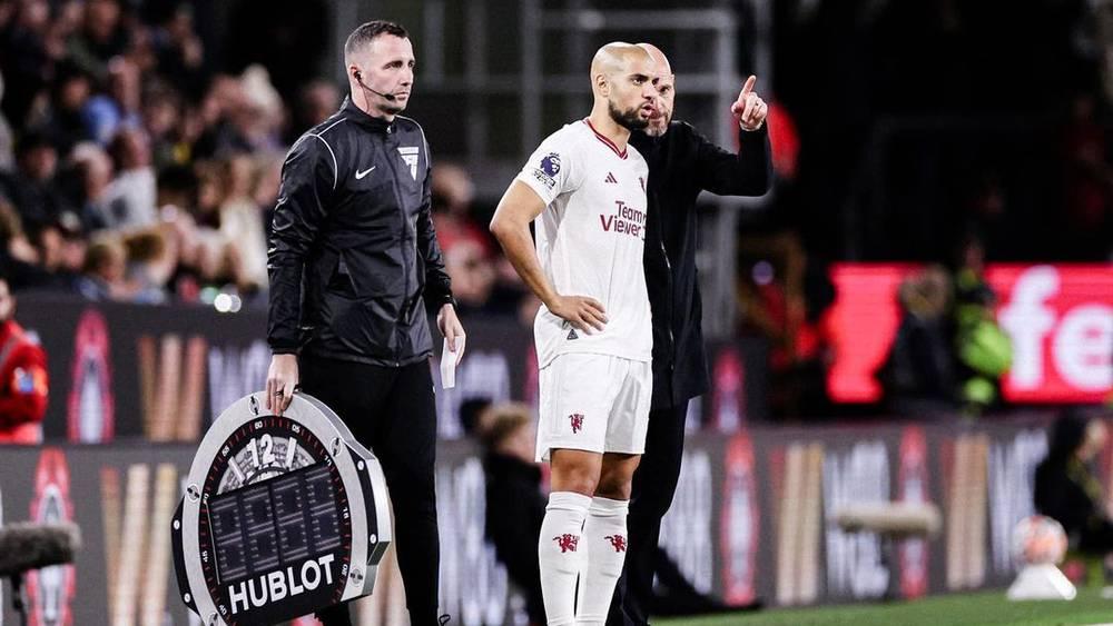 أمرابط: "شعور رائع وأنا أوقع على بدايتي.. سعيد بالانتصار والاستقبال الحار"