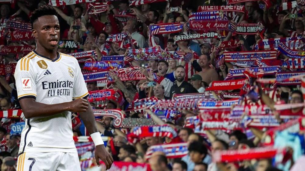 جماهير أتلتيكو مدريد "تعتدي" على فتاة ووالدتها لارتدائها قميص فينيسيوس قبل انطلاق "الديربي"