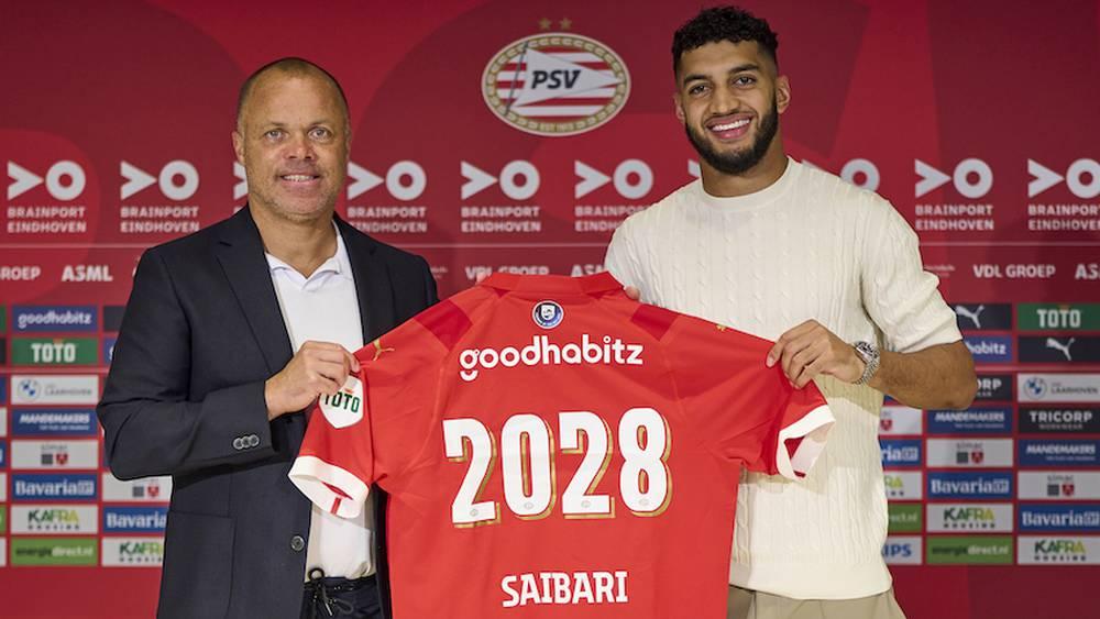 PSV Eindhoven - Ismael Saibari prolonge son contrat jusqu'en 2028