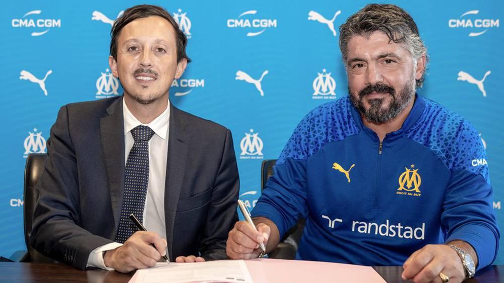 رسميا/ غاتوزو  مدربا جديدا لأولمبيك مارسيليا لموسم واحد مع خيار التجديد