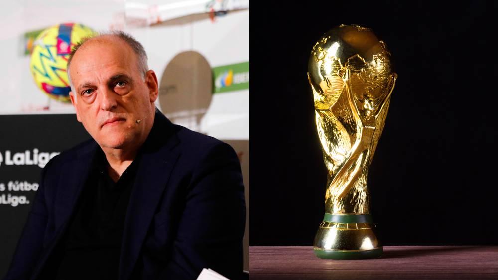 تيباس (رئيس رابطة الليغا): "من الغريب بدء كأس العالم 2030 بـ3 مباريات تفصل بينها عدة كيلومترات"