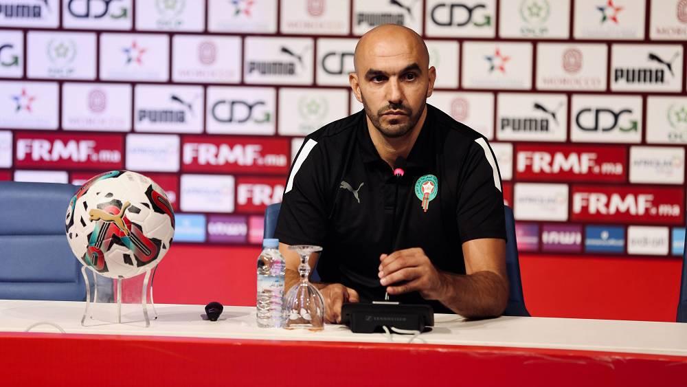 الركراكي يعقد ندوة صحفية يوم الجمعة (17:30 غرينيتش +1) للحديث عن مواجهة كوت ديفوار الودية