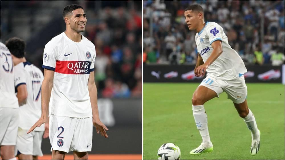 حكيمي وحارث حاضران ضمن التشكيلة المثالية للجولة الثامنة من الدوري الفرنسي