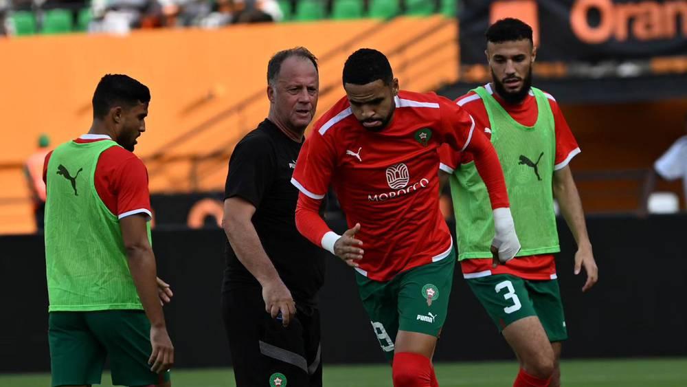 المنتخب المغربي يتعادل مع  الكوت ديفوار وديا (1-1)