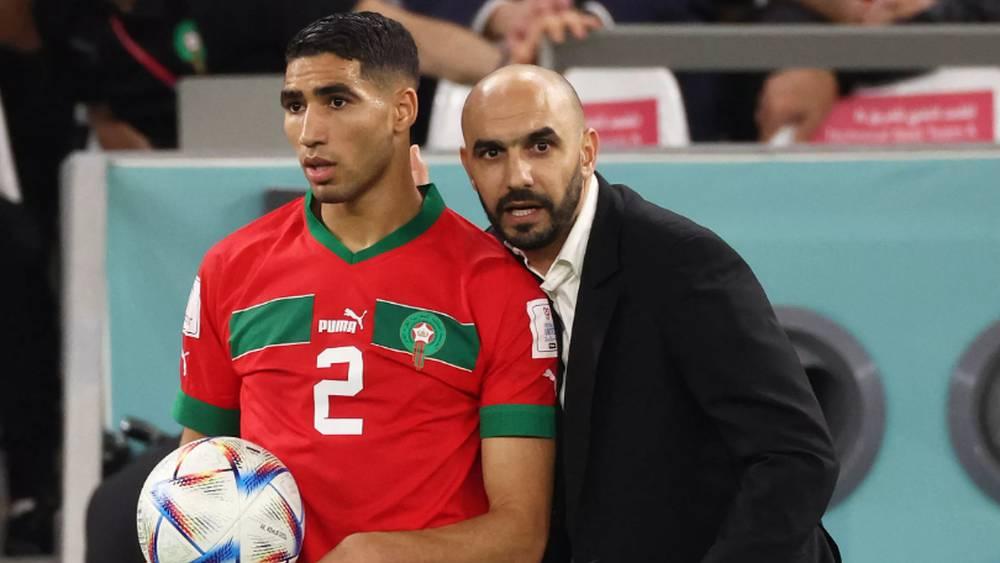 الركراكي: "أقنعني أداء حكيمي في مباراة اليوم عكس ما قدمه أمام الكوت ديفوار وأنا أثق فيه دائما"