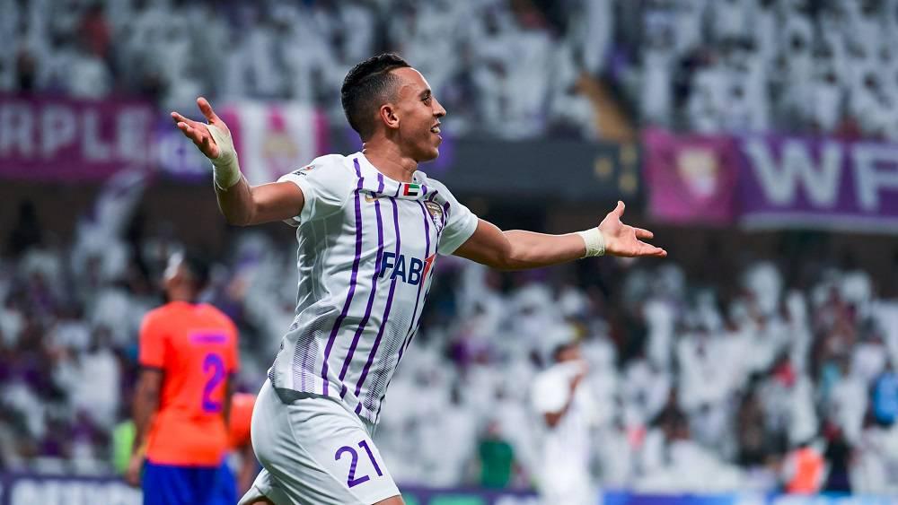 رحيمي يواصل تألقه رفقة العين الإماراتي ويحرز هدفه الثاني في دوري أبطال آسيا