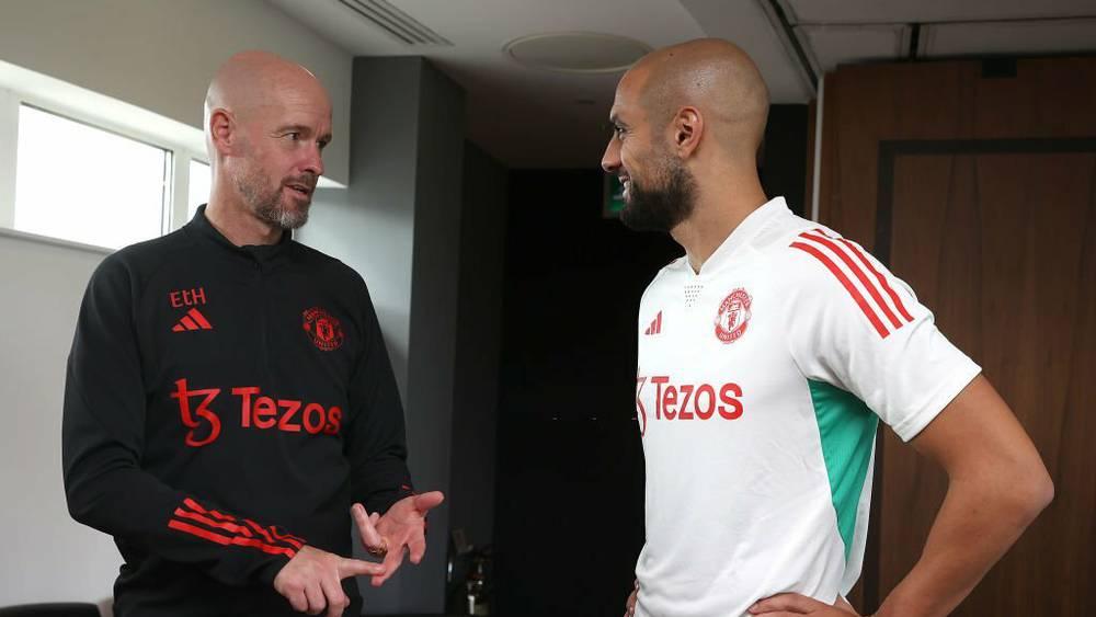 رومانو: "تين هاغ لازال مؤمنا بأمرابط وسعيد بتواجده ضمن تركيبته البشرية"