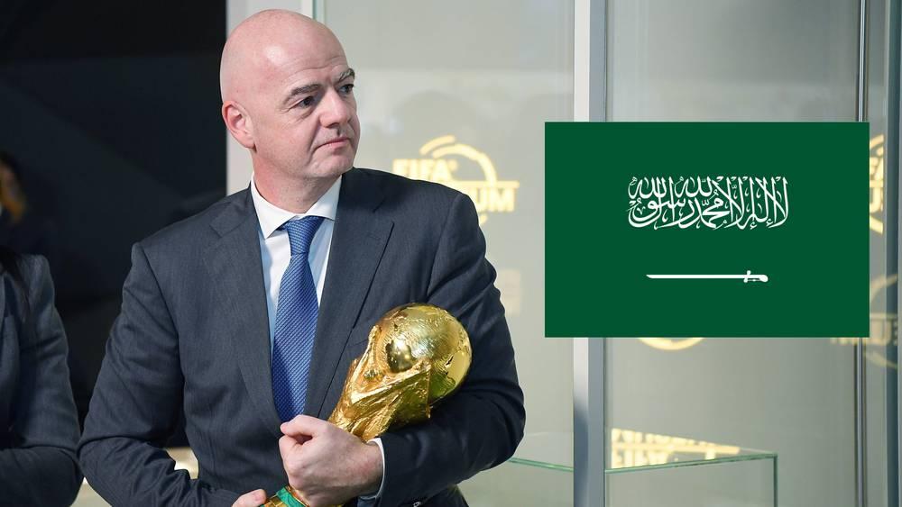 رئيس "الفيفا" جياني إنفانتينو يؤكد استضافة السعودية لكأس العالم 2034