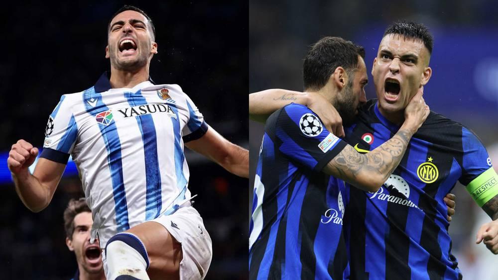 الإنتر وريال سوسيداد يتأهلان لثمن نهائي دوري أبطال أوروبا
