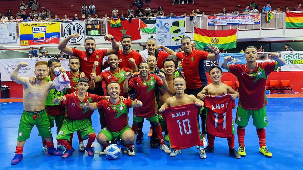 إنجاز تاريخي.. المنتخب المغربي لقصار القامة يتأهل لربع نهائي أول نسخة لكأس العالم