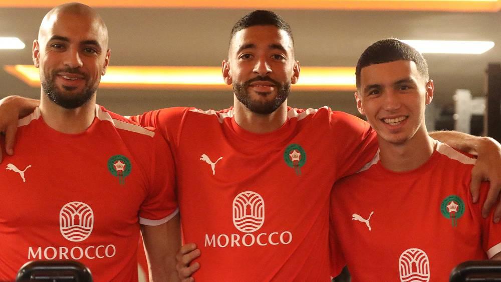 المنتخب المغربي يجري ثاني حصصه التدريبية بمركب محمد السادس استعدادا لمواجهة تنزانيا