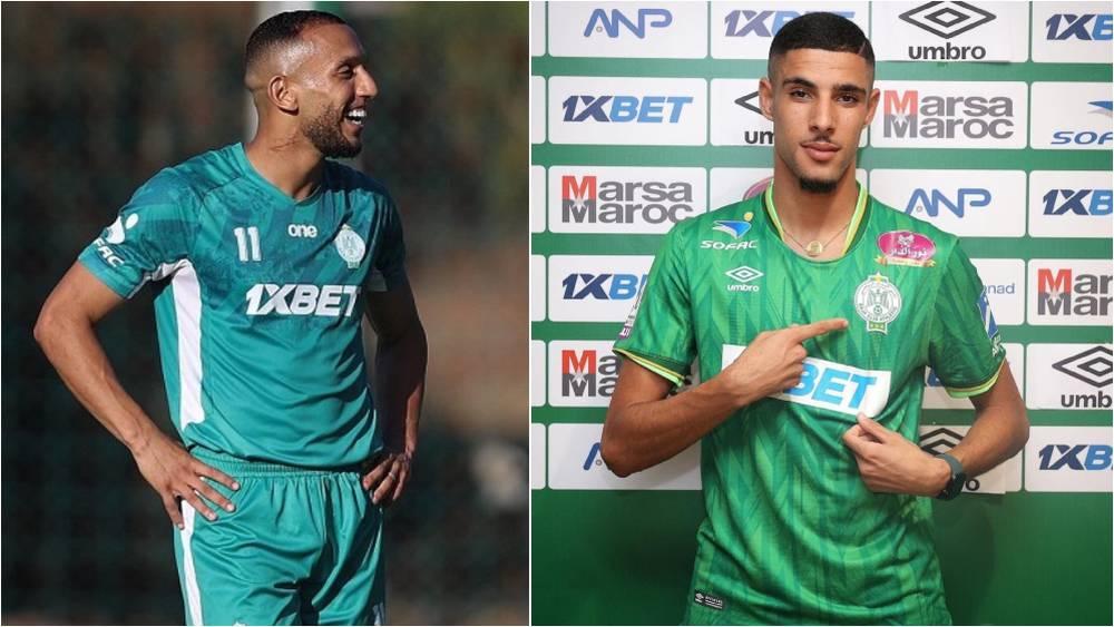 الزرهوني وموهوب يخوضان تمارين انفرادية رفقة المعد البدني للرجاء قبل الالتحاق بالتداريب الجماعية للفريق