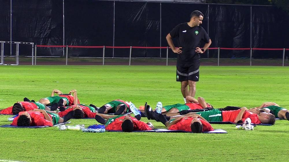 المعد الذهني للمنتخب المغربي تحت 17 سنة: "نشتغل مع اللاعبين بشكل جماعي أو فردي ونتدخل في نهاية كل الحصص التدريبية"