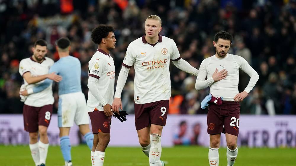 مانشستر سيتي يدخل في "نفق مظلم" بالسقوط أمام أستون فيلا