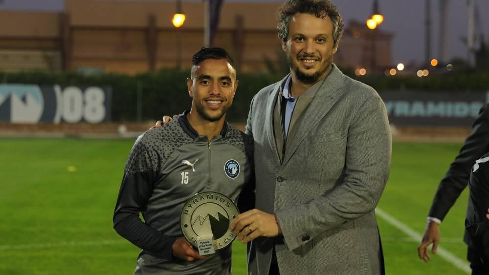 الشيبي يتوج بجائزة "أفضل لاعب" في بيراميدز المصري لشهر نونبر الماضي