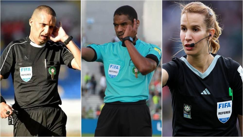 7 حكام يمثلون الصافرة المغربية في كأس أمم أفريقيا "الكوت ديفوار 2023" من بينهم رضوان جيد والكزاز وكربوبي