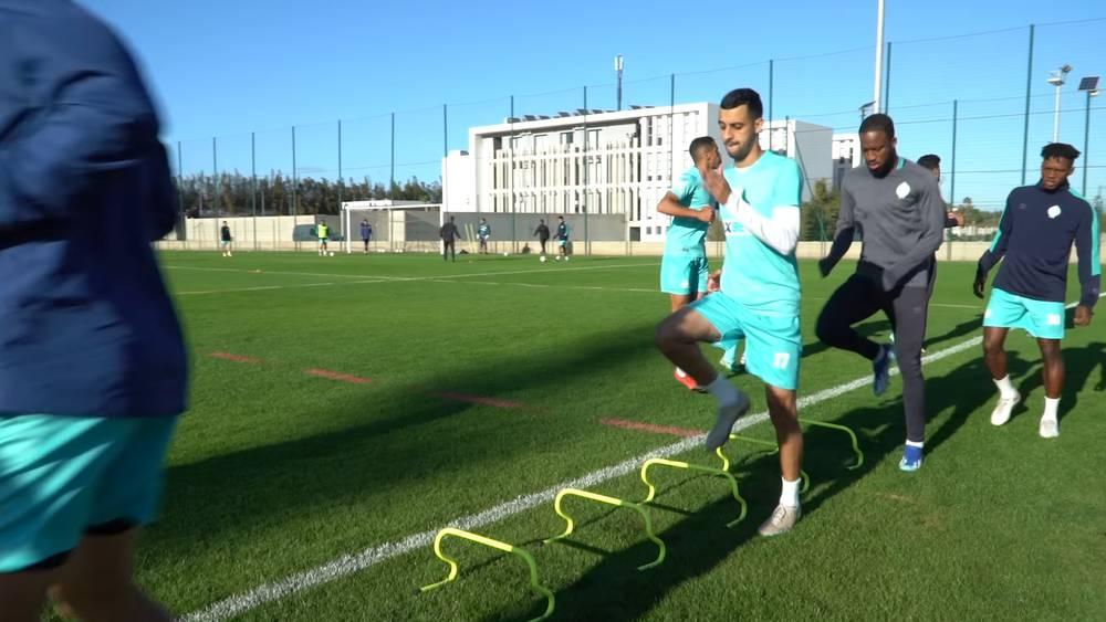 الرجاء الرياضي يختتم استعداداته لملاقاة نهضة بركان غدا الأحد