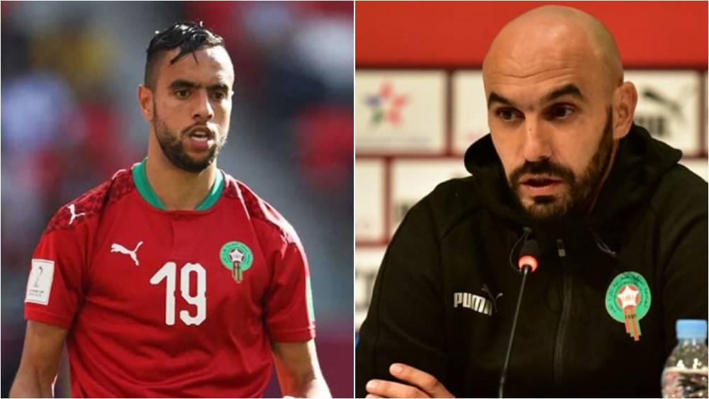 الركراكي: "الشيبي لم يكن بالأمس في اللائحة واليوم دخل فيها.. إنه يعرف أفريقيا وأؤمن بأن لديه المستوى للتواجد في المنتخب"