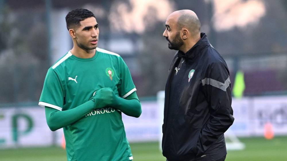 حكيمي: "سعيد للغاية بمُواصلة العمل مع المجموعة وسأفعل ما بوسعي لتحقيق نتائج إيجابية من أجل الجماهير المغربية"