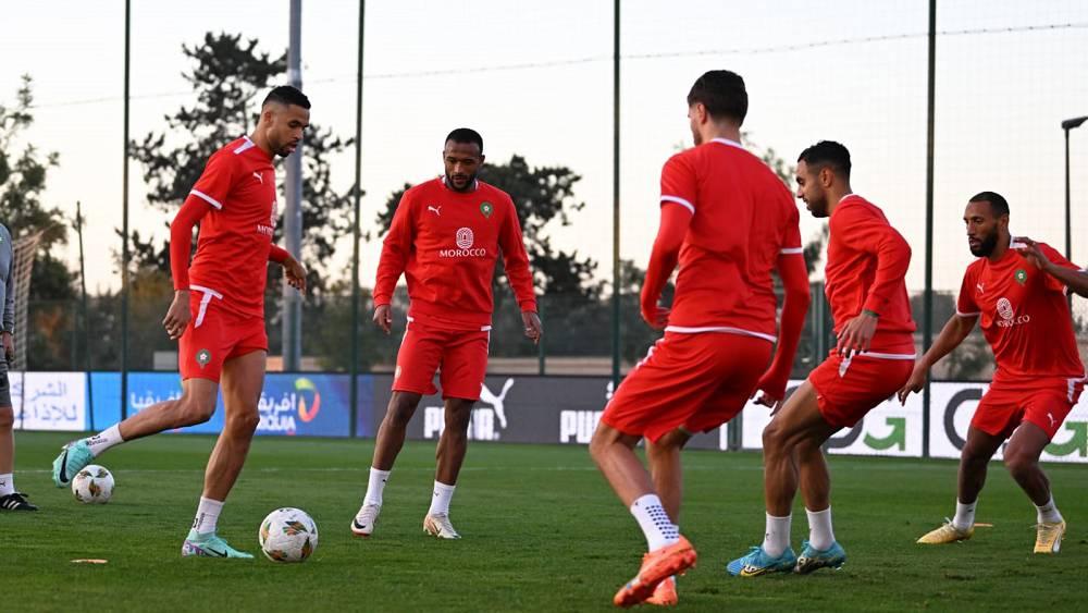 المنتخب المغربي يواصل استعداداته لـ"الكان" بإجراء حصة تدريبية جديدة بمركب محمد السادس