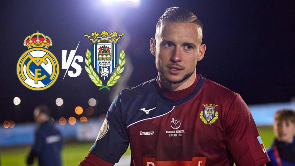 حارس مرمى أراندينا: "لست خائفا من ريال مدريد وكل شيء وارد في كرة القدم"