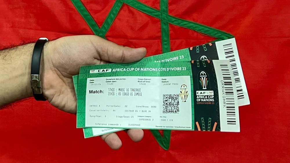 تحديد 5 نقاط في سان بيدرو لبيع تذاكر مباريات "الأسود" وكل مغربي يَحقّ له اقتناء 6 تذاكر في كل لقاء شريطة الإدلاء بجواز السفر