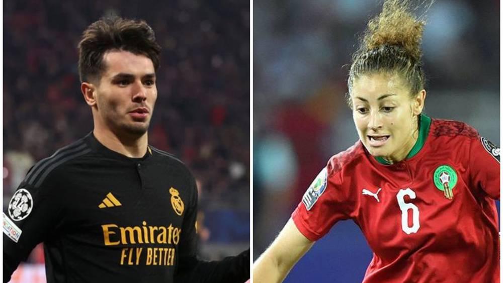 إيلودي النقاش (لاعبة المنتخب المغربي للسيدات) مُخاطبةً دياز: "المغرب يُحبّك يا ابراهيم"