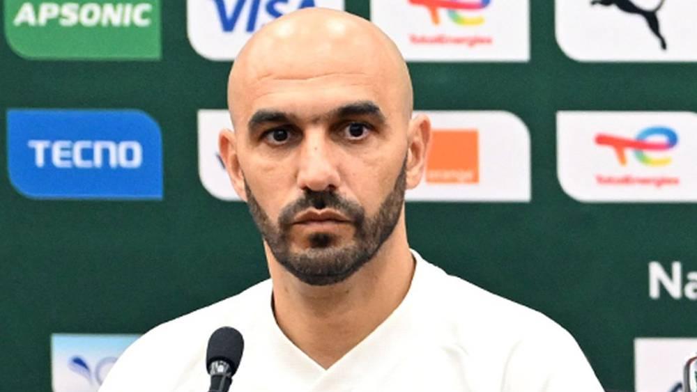 الركراكي: "سأرى الأشياء التي لم أقم بها بشكل جيد رفقة الطاقم وهذا الأخير قد يشهد تغييرات"