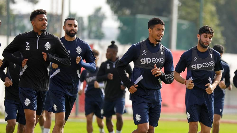 الوداد الرياضي يواصل استعداداته في المغرب قبل السفر إلى بوتسوانا