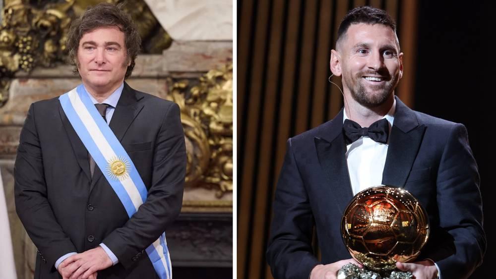 رئيس الأرجنتين: "ميسي أعظم لاعب على الإطلاق وأتمنى التحدث معه"