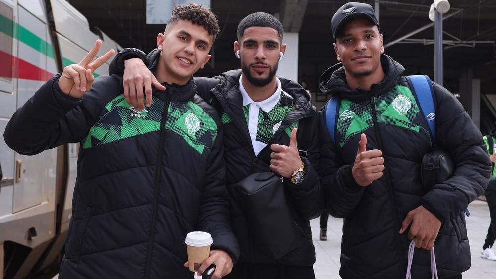 بعثة الرجاء تتوجه عشية اليوم صوب تطوان عبر البراق تأهبا لمواجهة الماط بعد إجرائه لحصة صباحية بأكاديمية النادي