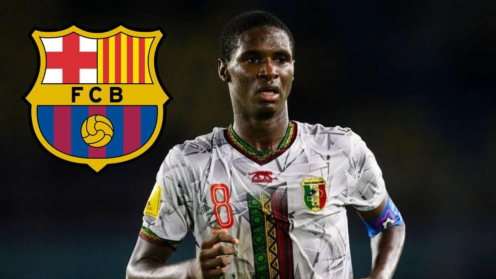 برشلونة يسعى للتعاقد مع المالي "إبراهيم ديارا" (17 سنة) خريج أكاديمية "أفريكا فوت"