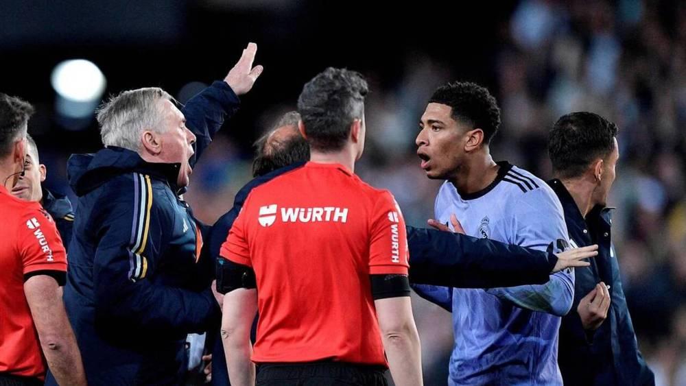 إيقاف جود بيلينغهام لمباراتين بعد أحداث المباراة ضد فالنسيا