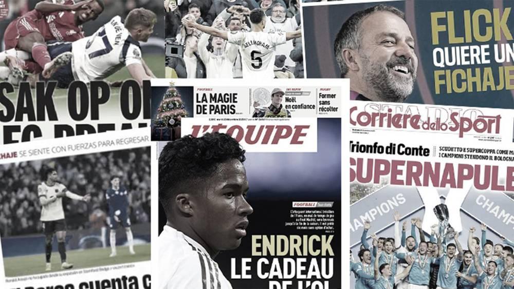 Salah mène l'Égypte à la victoire, Naples remporte la Supercoupe d'Italie