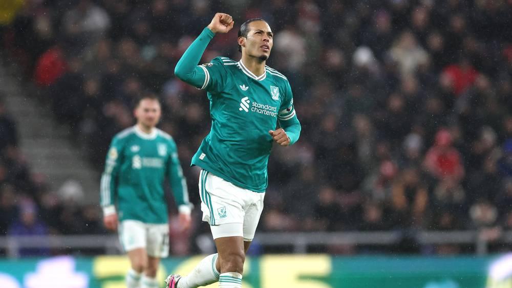 Virgil van Dijk offre la victoire à Liverpool contre Sunderland