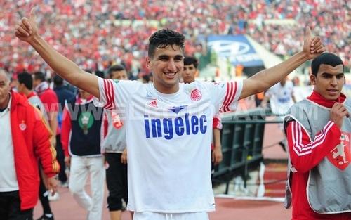 الوداديون يختارون هذا اللاعب رجلا لمباراة أولمبيك أسفي