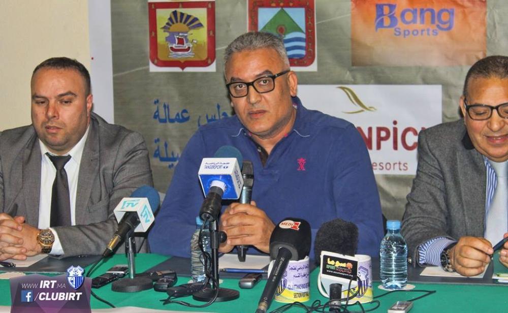 رئيس اتحاد طنجة أبرشان يواصل الضغط على الجامعة بطريقته الخاصة