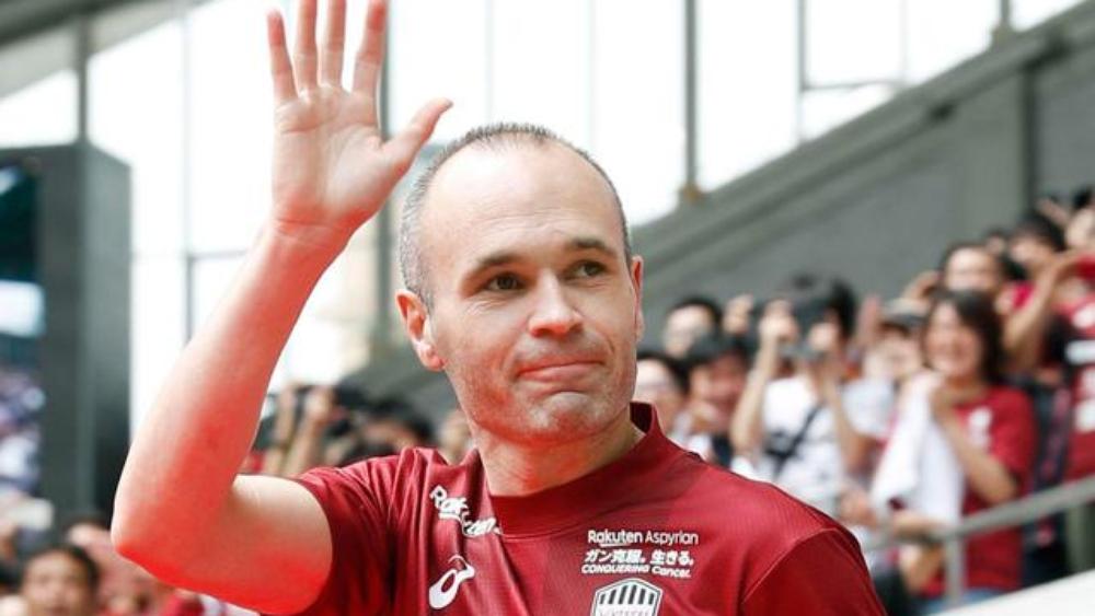 إنييستا يضاعف طموحات مسؤولي الدوري الياباني