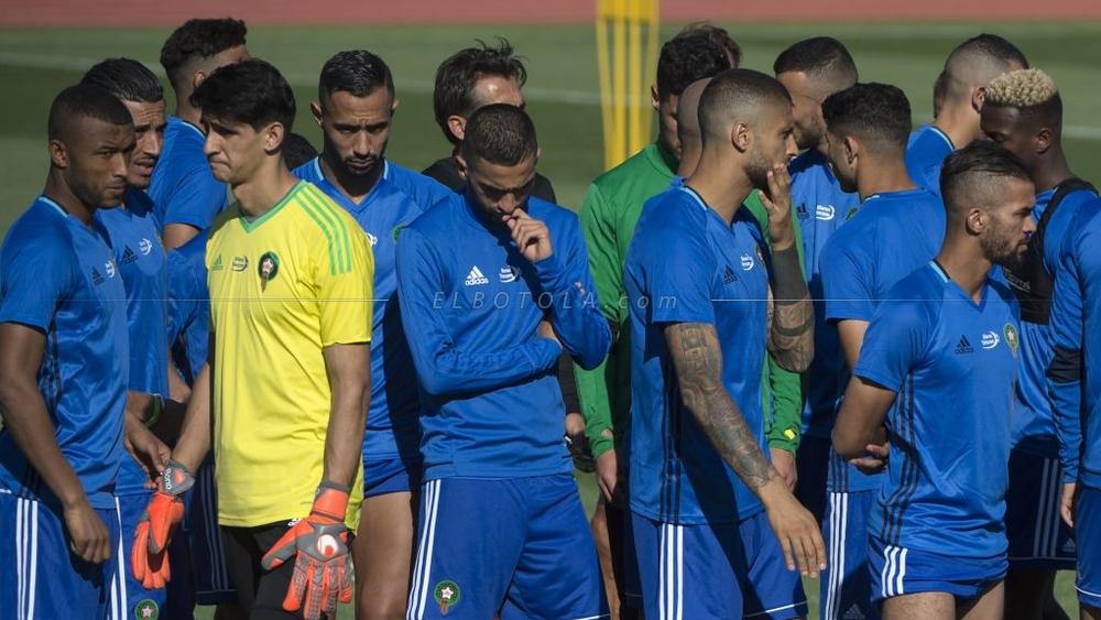 بالصور.. الحزن يسيطر على "أسود الأطلس" وبوحدوز يستيقظ من "الكابوس"!