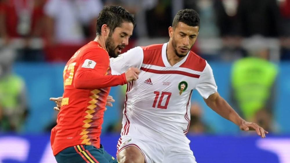إيسكو يفُوز بجائزة أفضل لاعب في مباراة المغرب و إسبانيا