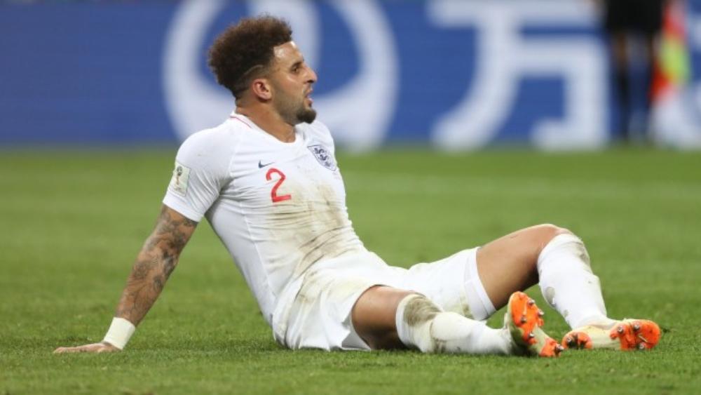 كايل ووكر فخور بأداء المنتخب الإنجليزي بالمونديال