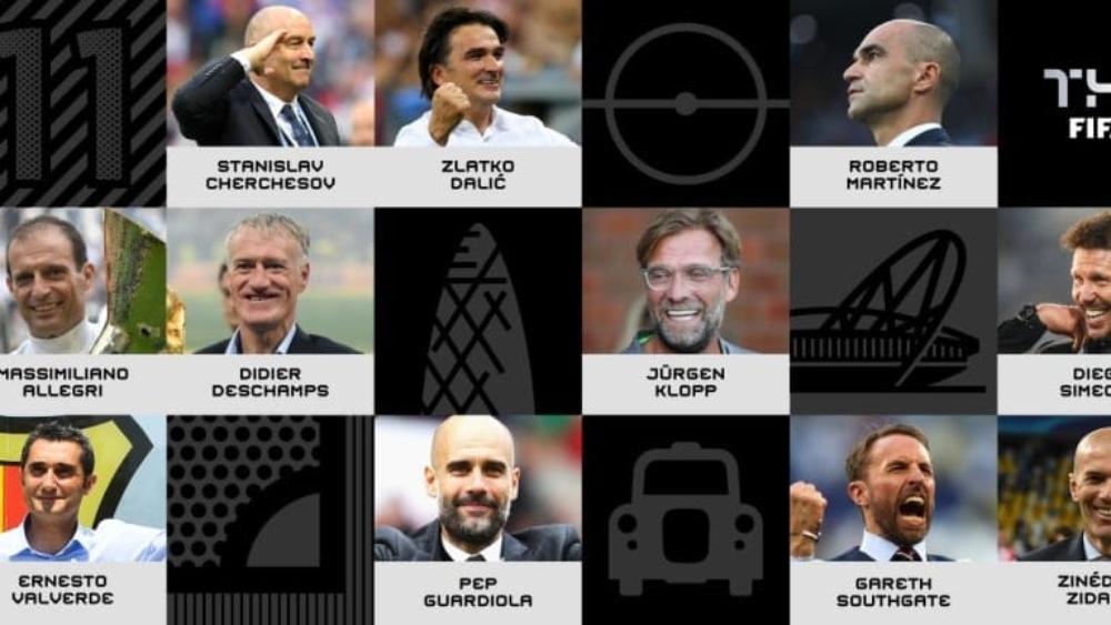 "فيفا" يُعلن عن قائمة المرشحين لـأفضل مدرب بعام 2018