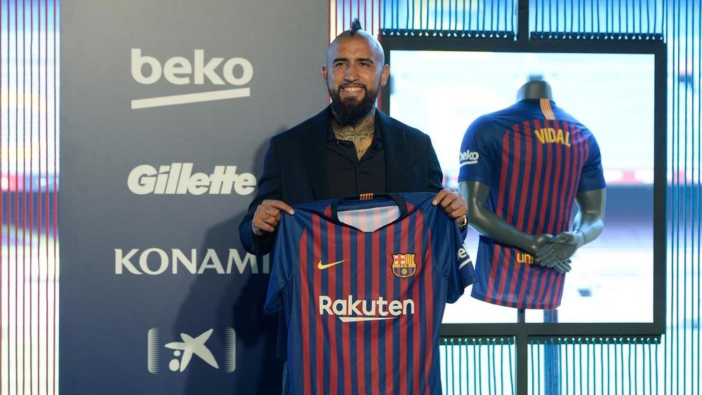 فيدال: سألعب مع الأفضل في التاريخ... أريد الفوز بدوري الأبطال 3 مرات