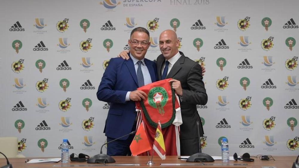 رئيس الإتحاد الإسباني بحضور لقجع: "احتضان المغرب لكأس السوبر بمثابة شرف لنا"
