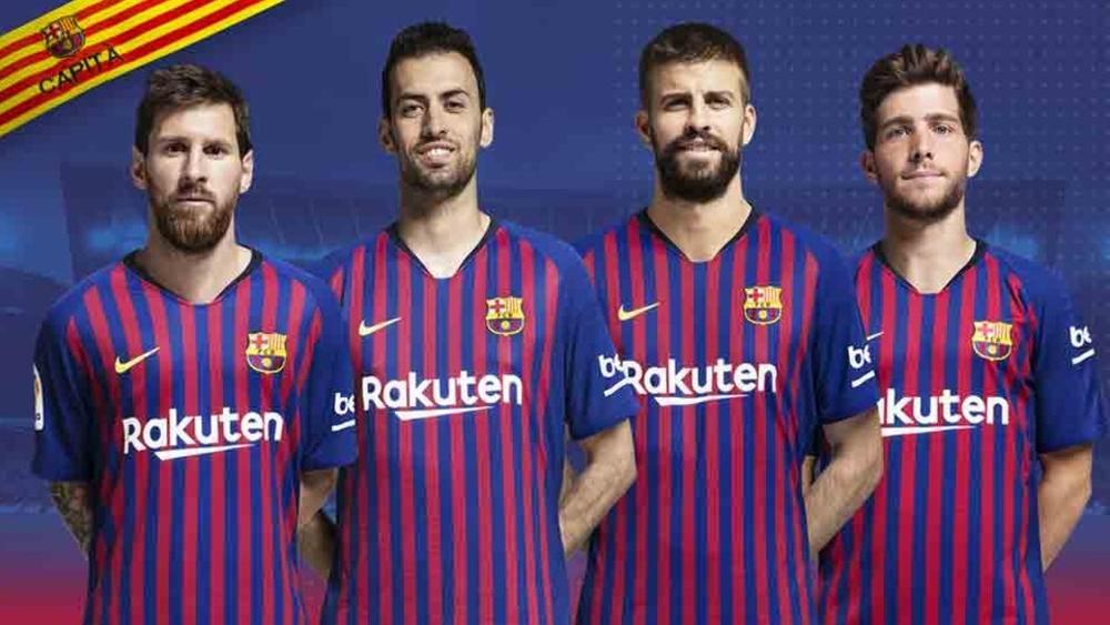 برشلونة يعلن عن قادته في الموسم الجديد